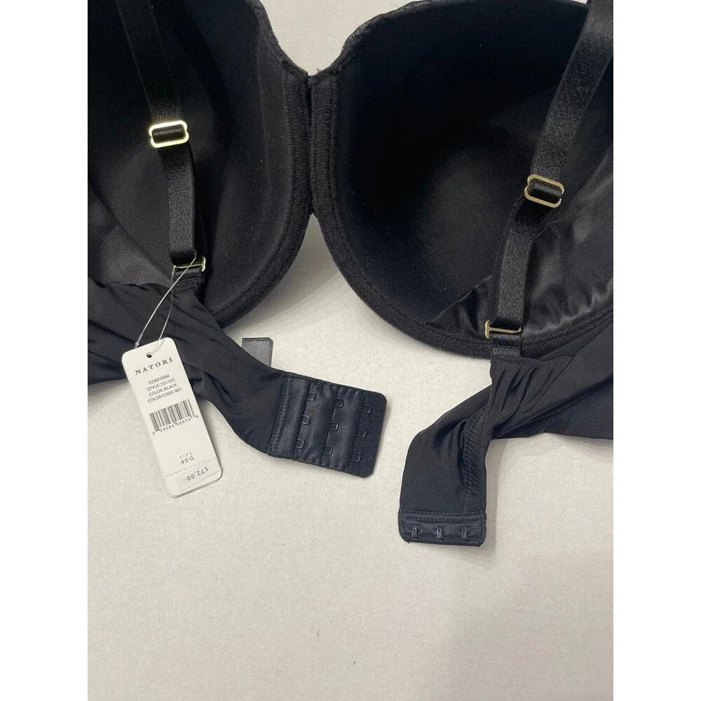 Natori Conform Full Fit Memory Contour Convertible Underwire Bra Size 40G New - Picture 6 of 9